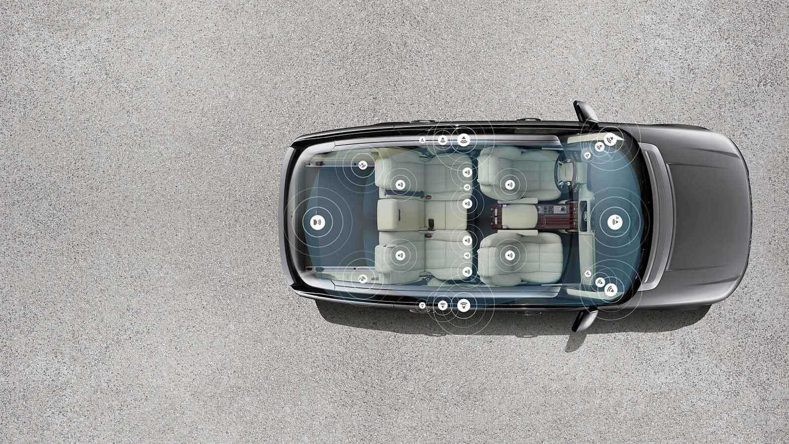 Meridian car hot sale speakers