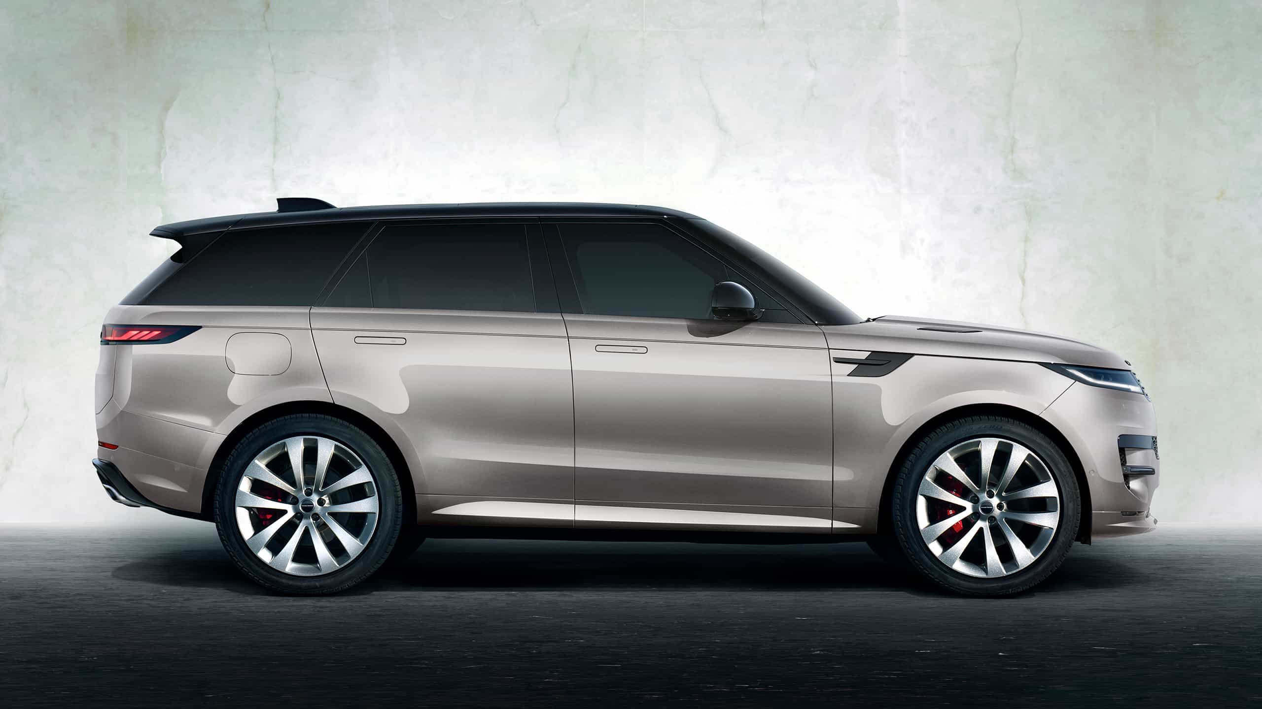 Range Rover Sports Borasco Grey studio shot side view
