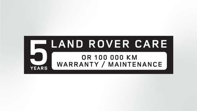 5 YEARS LAND ROVER CARE