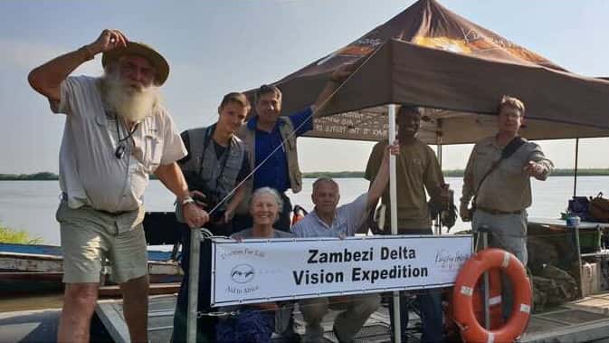August Kingsley Holgate and his Expedition team