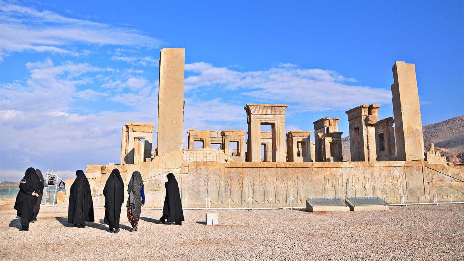 Ancient ruins in Iran