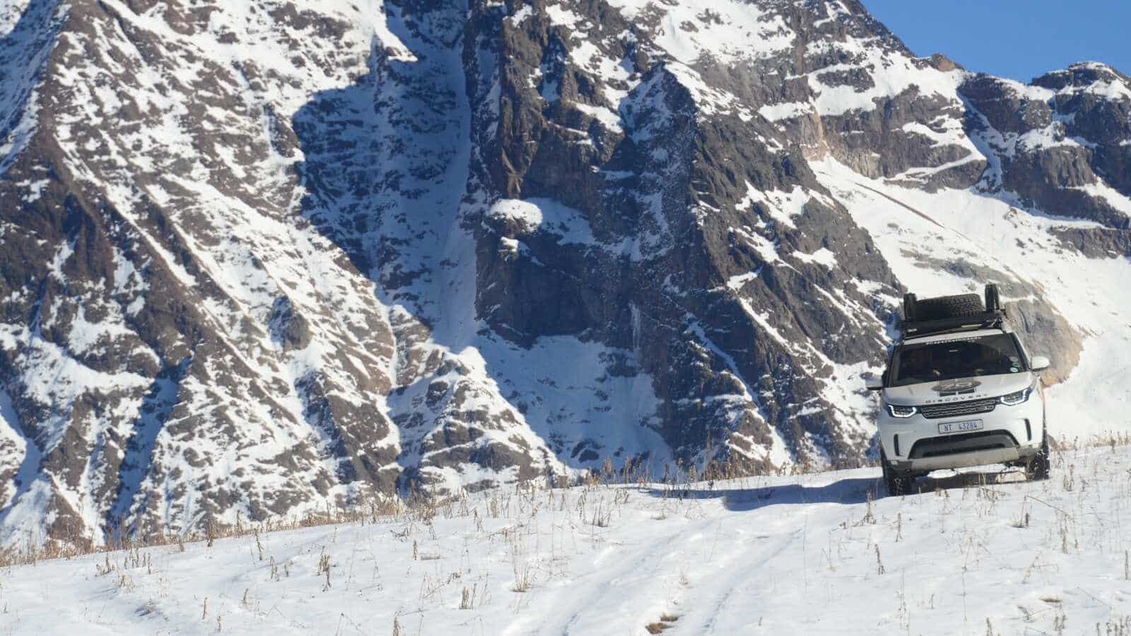Driving in the mountains