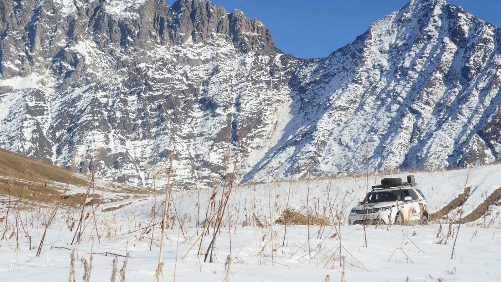 Driving in the snow