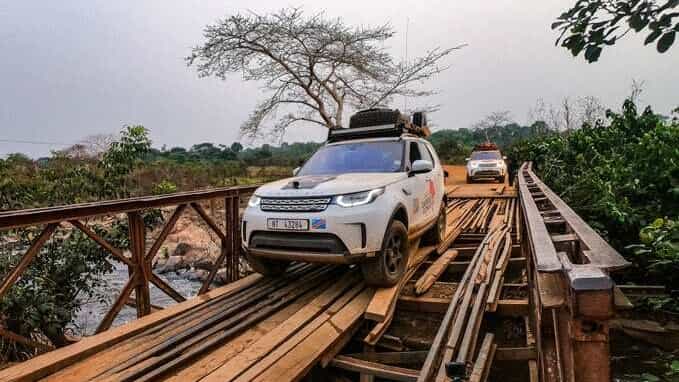 the most travelled Land Rover Discoverys in the world